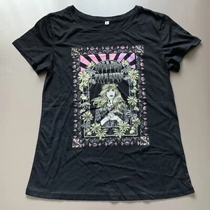 For Love Bell Womens T-shirt Size M Black Girl Print Follow The Sun - Bild 1 von 9