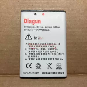 Diagun Rechargeable Battery 1450mAh 3.7V For Launch X431 - Picture 1 of 2