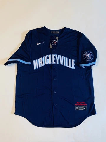 Nike Chicago Cubs City Connect Jersey • Mens XL • MLB Wrigleyville Royal Blue Cover