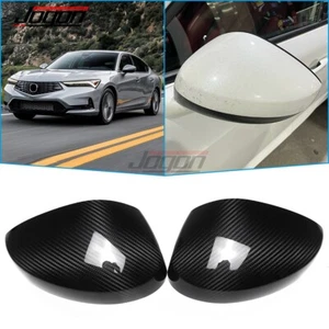 Carbon Fiber Car Rearview Door Mirror Cover Cap For Acura Integra 2023 2024 2025 - Picture 1 of 11