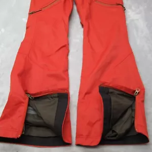 Pantalone sci Burton donna grande arancione ruggine isolato snowboard nylon impermeabile - Foto 1 di 18