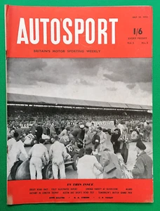 Autosport 18 July 1952 - JERSEY ROAD RACE - LEINSTER TROHY - AUSTIN A40 SPORTS - Picture 1 of 4
