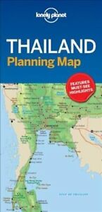 Lonely Planet Thailand Planning Map by Lonely Planet 9781787014558 | Brand New