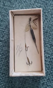 VINTAGE HARDY'S NATURAL BAIT SPINNER SMALL- BOXED + 3 OTHER SPINNERS - Picture 1 of 3