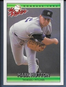 1992 Donruss Baseball The Rookies #58 Mark Hutton RC - Picture 1 of 2