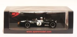 1/43 Spark S7093 Brabham BT22 # 7 Chris Irwin 7th Place 1966 British GP - Picture 1 of 2