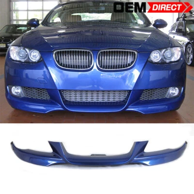 Fits 07-10 BMW E92 E93 3-Series M-Tech PP Front Lip Spoiler #A51 Montego Blue - Image 1 of 3