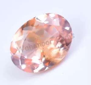 Impresionante Topacio Imperial Natural 4.40 Ct Ovalado IMPECABLE Certificado AGL Piedra Preciosa - Imagen 1 de 6