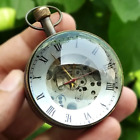 Antyczny zegar biurkowy Mosiądz Stół Kula Mechaniczny Vintage Dekoracyjny Top Prezent Top