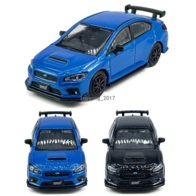 1:64 2016 Subaru WRX STI S207 modelo de coche diecast coches de juguete juguetes de metal para niños Foto 1 de 4