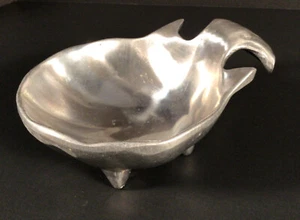 Wilton Pewter Columbia, PA Small Shell Shaped Bowl, Bruce Fox Design, Beautiful! - Picture 1 of 4