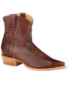 Stetson Women's Riley Western Booties - Snip Toe - 12-021-5105-1297 BR - Picture 1 of 10