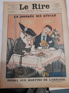 Revue satirique Le Rire Rouge - N° 107 de décembre 1916 - Photo 1/3
