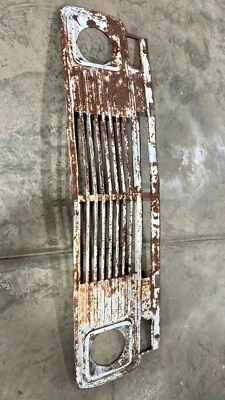 1971-77 CHEVY G10 G20 G30 VAN GRILLE METAL ORIGINAL GM ART DECO WALL HANGER 222 - Image 1 of 4