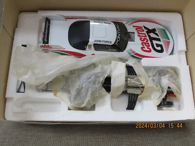 John Force Castrol GTX Pontiac Firebird Divertido Coche Acción Platino 1/24 Foto 1 de 4