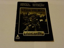 ATARI LYNX Game Manual - Steel Talons - Lot 1