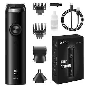 Professional Hair Clippers Trimmer Shaving Machine Beard Cutting Cordless Barber - Picture 1 of 10