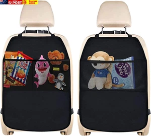 Pack of 2 Car Seat Backrest Protectors, Waterproof Back Seat Protector for Child - Picture 1 of 9