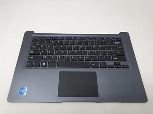 Teclado Bocconi T1 reposamanos panel táctil diseño Reino Unido negro artículo genuino - Imagen 1 de 19