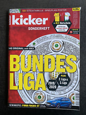 Kicker Bundesliga Special Issue 2019/2020 Stecktabelle 1 2. Bundesliga,3. League