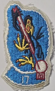 Original USAF Air Force 17th Defense System Evaluation Squadron Patch COLOR VTG - Picture 1 of 2