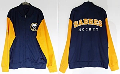 BUFFALO SABRES JACKET - M - MAJESTIC NHL HOCKEY - VINTAGE  - Image 1 of 4