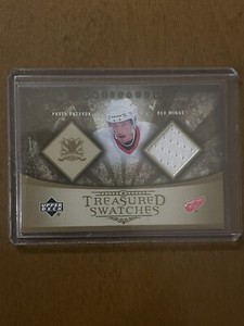 2004-05 Artifacts Treasured Swatches Jersey Pavel Datsyuk Red Wings TS-PD