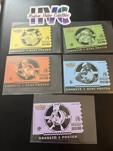 Pokedex 3 Complete Poster Collection Set! Blue Box Hits !!!! - Picture 1 of 1
