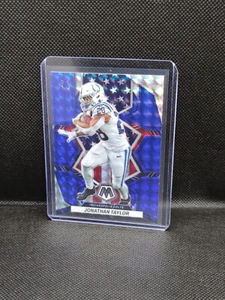 2022 Mosaic #260 Jonathan Taylor National Pride Blue Prizm /99 & Base - Colts - Bild 1 von 4