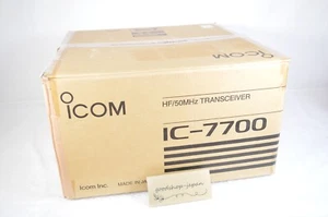 ICOM IC-7700 HF/50MHz All Mode Ham Radio Transceiver 200W Tested W/ Original Box - Picture 1 of 23