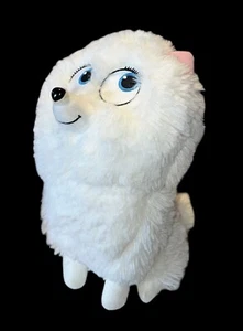 Secret Life of Pets Gidget Plush 10” White Pomeranian Dog Universal Parks - Picture 1 of 6