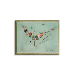 Stampa su Carta su tela o Quadro su tela o con Cornice Kandinsky Improvisation - Picture 1 of 9
