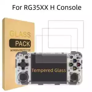 Protector de pantalla de cubierta de película de vidrio templado 2 piezas para Anbernic RG35XX H - Imagen 1 de 8