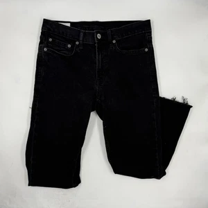 Jeans GAP donna vintage slim 6P nero denim cotone elasticizzato slim gamba dritta - Foto 1 di 10