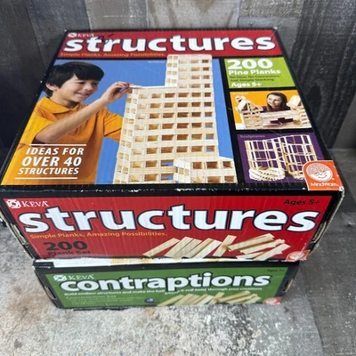 KEVA Contraptions & Structures Pine Planks By Mindware Wooden Set - Image 1 of 4