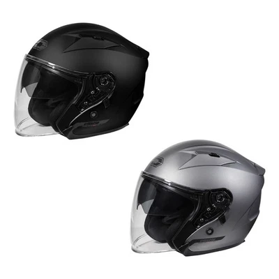 Casco de motocicleta Castle X cara abierta para adultos con escudo - AVENUE SV DOT aprobado Foto 1 de 2