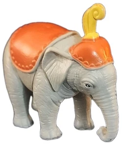 Vintage Ankyo Circus Elephant Hard Plastic Circus Party Animal Figurine Toy - Picture 1 of 7