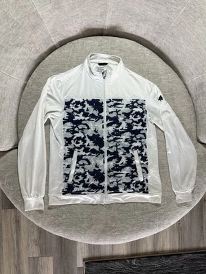 STRAIGHT DOWN ALLIANCE HYBRID QUILTED JACKET 60533 WHITE BLUE GREY CAMO LARGE - Image 1 of 4