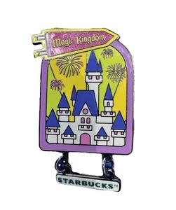 New 2025 Starbucks Walt Disney World Magic Kingdom Pin Cinderella Castle Mystery - Picture 1 of 1