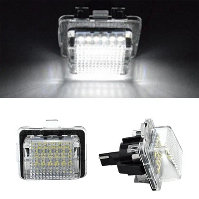 2Pcs LED License Plate Light Car Number Lamp for Benz W204/W212/W216/W221/W207 F - Image 1 of 4