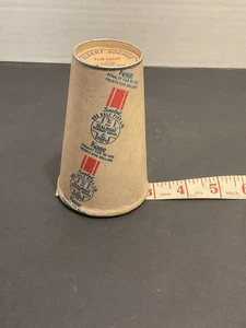 Vtg Milk Kone 1 pint Cone, unique carton, Seal Right Albert Sochor Putnam Conn - Picture 1 of 11