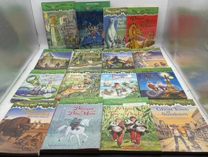 Lot Of 16 Magic Tree House Books Hard Cover & Soft Cover PB Mary Pope Osborne - Foto 1 di 6