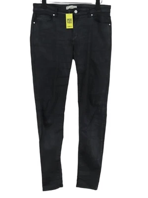 Mango Women's Jeans UK 12 Black Cotton with Elastane Skinny - Image 1 of 4