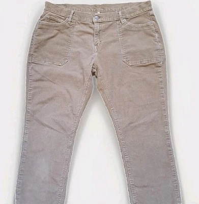 Levi’s Women’s Corduroy Pants 36 Tan Mid Rise White Tab Casual Camp 90s - Image 1 of 4