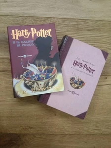 Harry Potter E Il Calice Di Fuoco Salani motto in latino Prima edizione - Foto 1 di 12