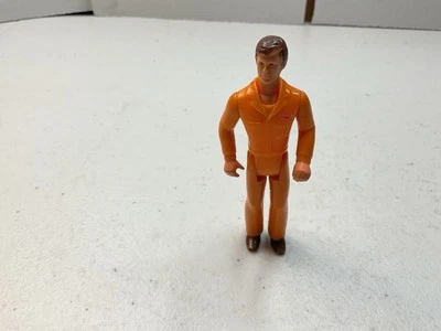 1970's Tonka play people pit crew man orange jump suit - Image 1 of 4