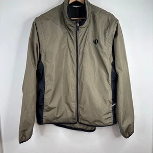 Pearl Izumi Biking Jacket Mens L Cycling Riding Windbreaker Lightweight Zip Vent - Picture 1 of 14