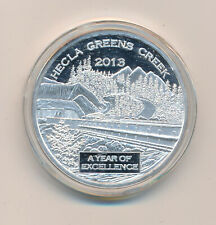 2013 Coins, Hecla Greens Greek, A year Of Excellence, 1 Troy Ounce