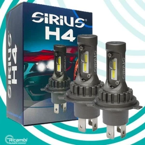 Bombillas Par Sirius LED H4 Luz Blanca Frío 6000K Chip Seoul Enchufe & Juego - Imagen 1 de 8