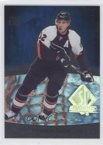 2007-08 SP Authentic Holo FX Simon Gagne #FX38